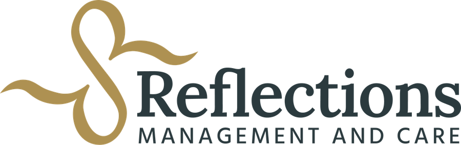 Reflections Management and Care logo