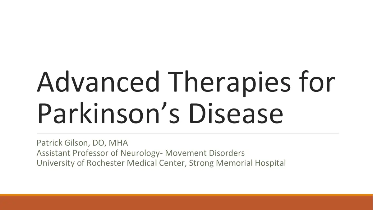 Advanced therapies Gilson cover