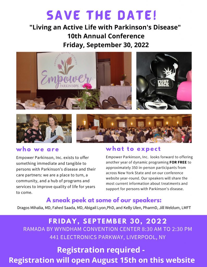 10th Annual Conference Save The Date
Friday September 30, 2022